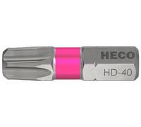 Embout de vissage pour vis HECO à empreintes HECO-DRIVE 40 - longueur 25 mm - x10 HECO