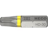 Embouts HECO, HECO-Drive, HD-30, bague de couleur : jaune, sous blister 2 pces