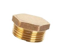 Embouts hexagonaux en laiton filetés mâles - Raccord à vis sur coupleur - Adaptateurs de connecteur de tuyau en laiton durable