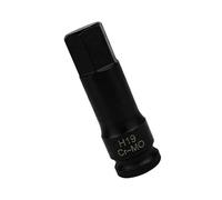 Embouts hexagonaux intégrés de qualité professionnelle pour outils d'impact d'air 4 mm 10 mm construction robuste utilisation adaptateurs de douilles intégrés