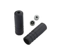 Jagwire Shift Cable Terminal 100 Units Noir 4 mm