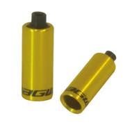 Embouts Jagwire Workshop 4mm 30pcs Doré
