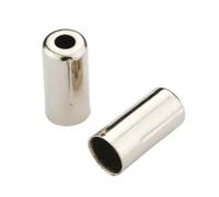 Embouts Jagwire Workshop 5mm crimp-Chrome-brass 200pcs Argenté
