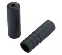 Embouts Jagwire Workshop End Caps Open-4mm Shift-Black-Plastic 100pcs Noir