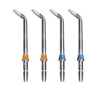 Embouts orthodontiques de rechange compatibles avec les hydropulseurs Waterpik et d'autres marques d'irrigateurs bucco-dentaires (lot de 4)