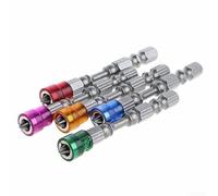 Embouts PH2 Limiteur Profondeur 65mm Acier | Limiteur de profondeur intégré, vissage pour précis, évite la casse du pour papier, pour idéal plaquiste