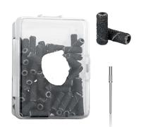 Embouts Ponceuse Manchons Mini forets à ongles for enlever le Gel, accessoires de polissage des, 100 pièces(Bands-120)