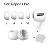 Embouts pour Airpods Pro1/2 oreillettes coque en silicone bouchons d'oreille coussin embouts écouteurs insonorisés bouchons d'oreilles Apple Air Pods Pro M