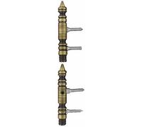 Embouts - pour fiche à lacets sur mesure - vieux bronze BROS