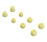Embouts pour Flex/Beats X/Powerbeats Pro,Embouts Silicone pour écouteurs Bluetooth sans Fil, antidérapants, évitent de Tomber,Remplacement des Embouts Accessoires (Jaune)