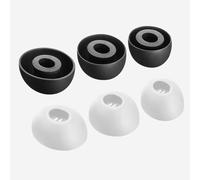 Embouts pour Huawei Freebuds 5i/6i Silicone Accessoires pour écouteurs Intra-Auriculaires S/M/L 6pcs (Black)