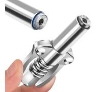 Embouts pour pistolet à graisse, coupleur de pistolet à graisse Lock n Lube, raccords de pistolet à graisse, raccords de pistolet à graisse, design anti-fuite 12 000 PSI double poignée pour tous les