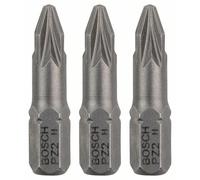 Embouts Pozidriv PZ2 25mm sachet de 3 Bosch