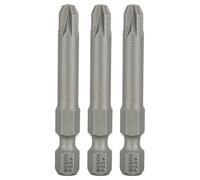 Embouts Pozidriv PZ3 49mm sachet de 3 Bosch
