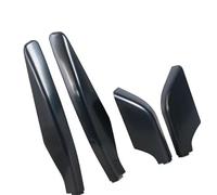 Embouts Protection Toit Barre Couvercle Porte Bagages De Toit 4 Pièces Couvercle D'extrémité Rail Capuchon Coque Compatible Avec Mitsubishi Pour Pajero V80 2009-2014 2015 2016 2017 2018