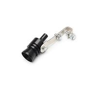 Embouts Sifflet turbo pour embout d'échappement de voiture, simulateur de son pour la rénovation du véhicule (S/M/L/XL) Embout d'échappement pour voiture(Black-M)