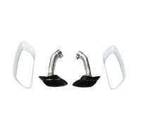 Embouts Silencieux D'échappement En Acier Inoxydable Buse Tuyau Pour X6 E71 2008 2009 2010 2011 2012 2013 2014(Black Set 1)