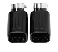 Embouts Silencieux Pour Land Pour Rover Pour Defender L663 Embout D'échappement Carré Noir En Acier Inoxydable