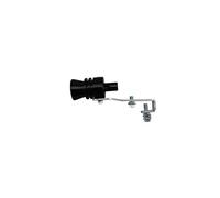 Embouts Simulateur de queue d'échappement de voiture Turbo Sifflet Tuyau Son Silencieux Blow Off pour le réglage du style dans les tailles S/M/L/XL Embout d'échappement pour voiture( Black-l)