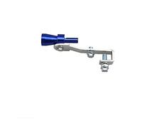 Embouts Simulateur de queue d'échappement de voiture Turbo Sifflet Tuyau Son Silencieux Blow Off pour le réglage du style dans les tailles S/M/L/XL Embout d'échappement pour voiture( Blue-s)