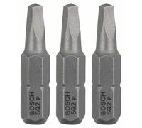 Embouts tête carrée conique R2 25mm sachet de 3 Bosch