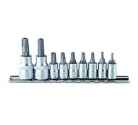 EMBOUTS TORX 5 PANS PERCES TS PLUS - JEU DE 9 EMBOUTS