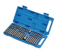 EMBOUTS TORX 6 PANS SPLINE XZN - COFFRET 40 EMBOUTS CHROME VANADIUM