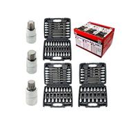 embouts torx hexagonal spline 1/2 3 coffrets bgs diy 88 pieces - Bgs Do It Yourself G