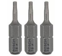 Embouts torx T8L25 sachet de 3 Bosch