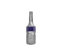 Embouts tournevis Torx 10 inviolables (2 pièces). Acier S2 au chrome vanadium. Embouts hexagonaux, tournevis points,