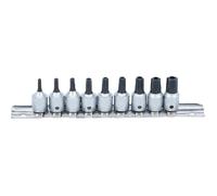 EMBOUTS TOURNEVIS TORX TS PENTALOBE 5 PANS PERCES - JEU DE 9 EMBOUTS