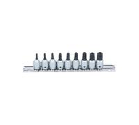 EMBOUTS TOURNEVIS TORX TS PENTALOBE 5 PANS PERCES - JEU DE 9 EMBOUTS
