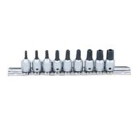 EMBOUTS TOURNEVIS TORX TS PENTALOBE 5 PANS PERCES - JEU DE 9 EMBOUTS