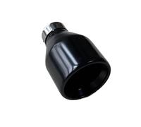Embouts Tuyau Échappement Arrière Système D'échappement Voiture Acier Inoxydable Embout Silencieux Sortie Bou Bord Plat Tuyau Universel Modifié 1Pièce(ID 70MM-OD 89MM)