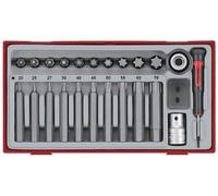 Tengtools 68860105 Jeu D'embouts 1/2" Tttx23