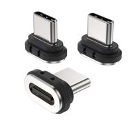 Embouts USB-C Magnétiques Gen 2, Lot de 3, 24 Broches pour Adaptateur