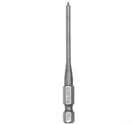 Embouts Visseuse Magnétiques 75mm Acier Alliage RH1.5-10(RH1.5 * 75mm) | Acier alliage haute dureté, longue durée de vie, pour idéal métal et plastique dur, tête sphérique 25 degrés