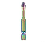 Embouts Visseuse pour croix S3 Acier Alliage 25mm Magnétique(50mm) | Acier alliage S3 importé, magnétisme fort, dents anti-dérapantes, pour visseuse électrique, usage industriel