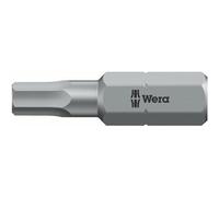 Wera Embout dur 1/4" DIN 3126 C6,3 – Hexagone intérieur 3x25 mm – 840/1 Z – 1 pièce