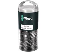 Wera 855/1 Z DIY 100 SiS 05072444001 Embout cruciforme PZ 2 Acier à outils extra-rigide D 6.3 100 pc(s)
