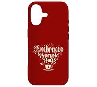 Embrace Simple Joys - Café Les câlins des plaisirs Simples Coque pour iPhone 17
