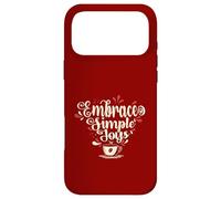 Embrace Simple Joys - Café Les câlins des plaisirs Simples Coque pour iPhone 17 Pro Max