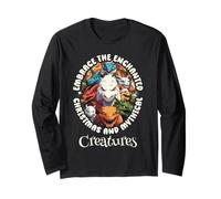 Embrace The Enchanted Christmas Mystical Creatures Manche Longue