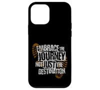 Embrace the Journey Boot - Hiking Trail Motivation Coque pour iPhone 12 mini