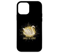Embrace The Journey Kintsugi Origami Swan Japonais réparé Coque pour iPhone 12 Mini