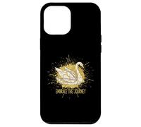 Embrace The Journey Kintsugi Origami Swan Japonais réparé Coque pour iPhone 12 Pro Max