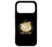 Embrace The Journey Kintsugi Origami Swan Japonais réparé Coque pour iPhone 17 Pro Max