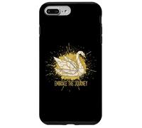 Embrace The Journey Kintsugi Origami Swan Japonais réparé Coque pour iPhone 7 Plus/8 Plus