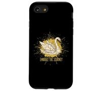 Embrace The Journey Kintsugi Origami Swan Japonais réparé Coque pour iPhone SE (2020) / 7/8