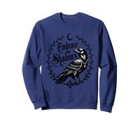 Embrace The Shadows Raven Cadeau Amusant Sweatshirt